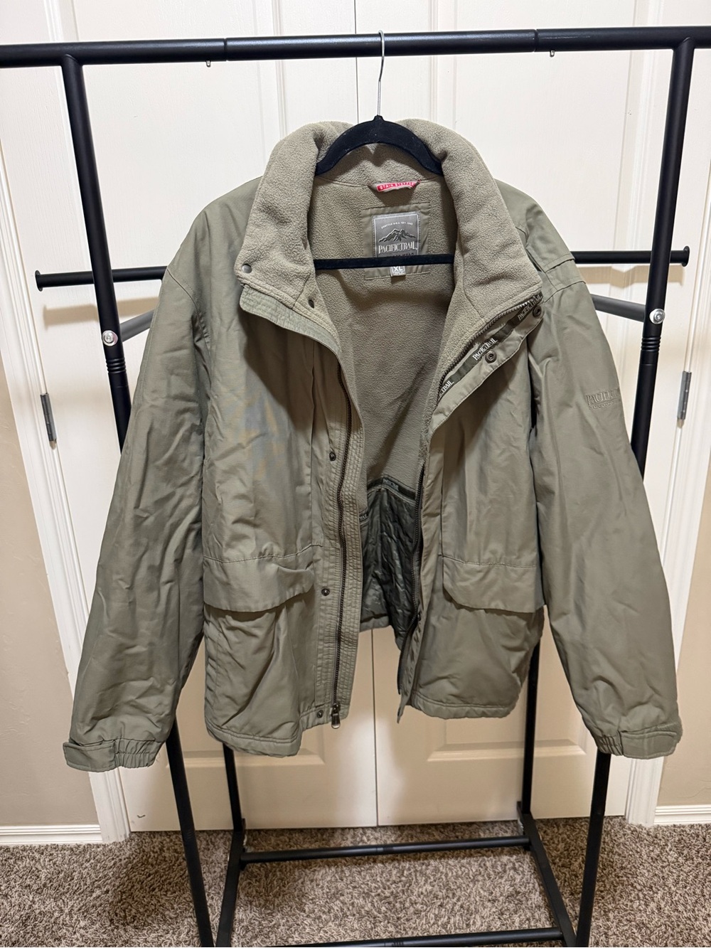 Pacific Trail Men's Field Jacket in Olive Green